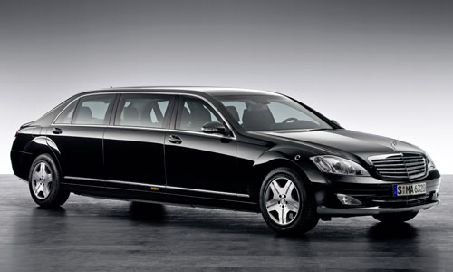 бронированный Mercedes-Benz S600L W221 Guard Pullman