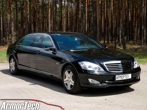 бронированный автомобиль
Mercedes-Benz S600L W221 Guard, удлинение