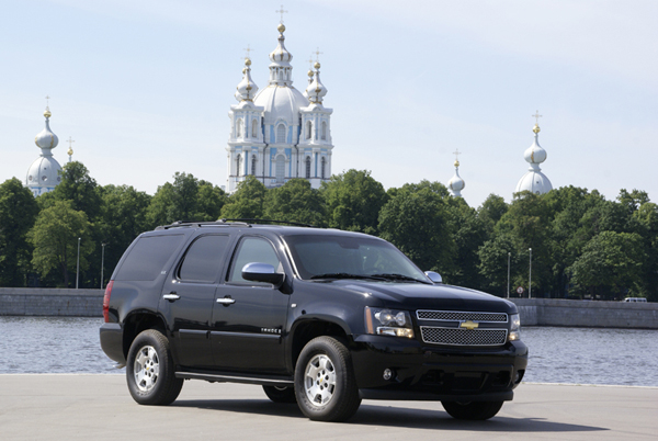 бронеавтомобиль на базе Chevrolet Tahoe