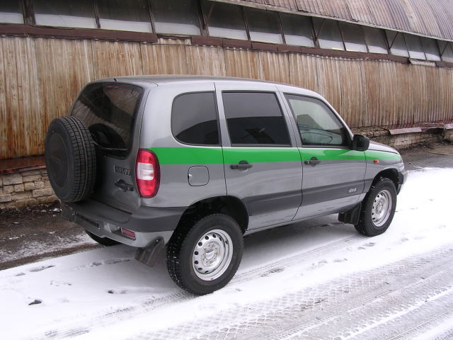 CHEVROLET NIVA, бронированный Объединением Специальных Автомобилей