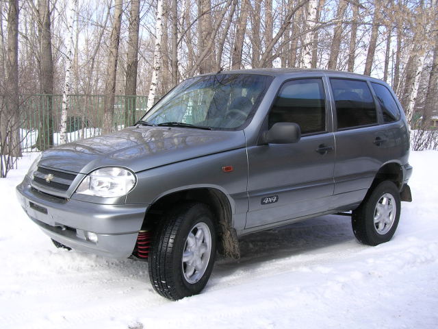 CHEVROLET NIVA, бронированный Объединением Специальных Автомобилей