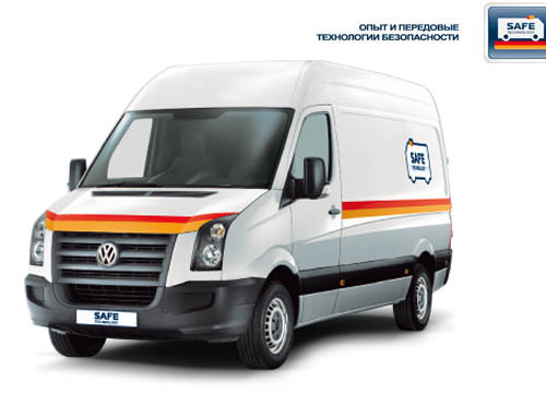 Volkswagen Crafter, бронированный SAFE technology