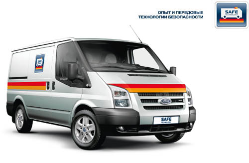 Chevrolet Ford Tranzit VAN 330SWB, бронированный SAFE technology