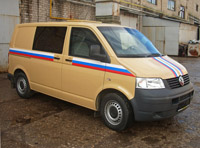 Бронированный спецавтомобиль на шасси VW T 5